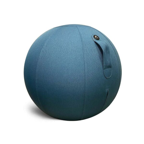 Siège ballon ergonomique revêtement bleu canard