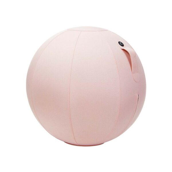 Siège ballon ergonomique revêtement rose