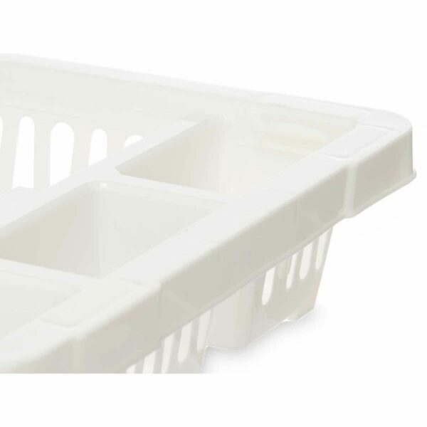 Égouttoir pour Évier Blanc Plastique 42,5 x 7 x 29,5 cm (24 Unités)