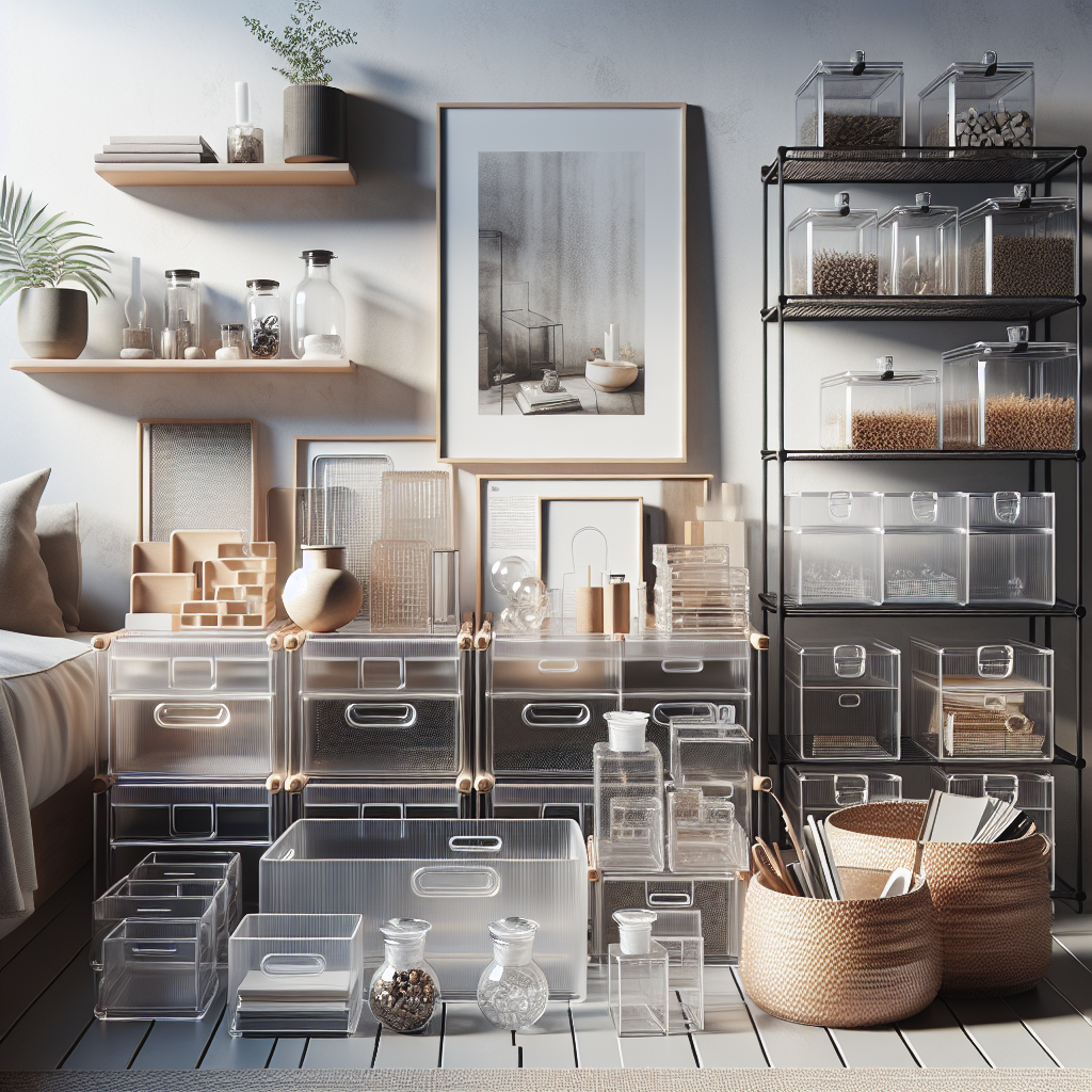 5 astuces rangement transparents pour un intérieur zen